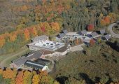 Aerial view of the Earth Rangers Centre. Photo courtesy of Earth Rangers.