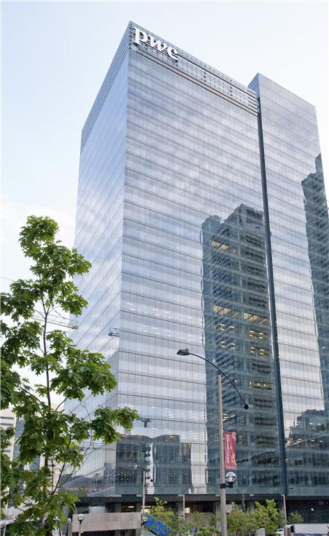 EllisDon was recently awarded its first managed services contract for work being completed at PwC Tower in Toronto. Photo courtesy of EllisDon.