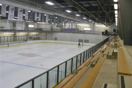 The facility's current features include a full-size ice surface built to Hockey Canada specifications. Photo courtesy of the Town of Kindersley.