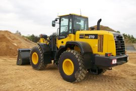 WA270-7 wheel loader from Komatsu America Corp.