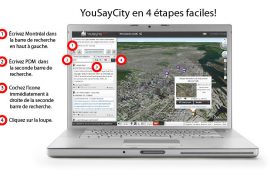 YouSayCity in 4 easy steps (CNW Group/Office de consultation publique de Montral.
