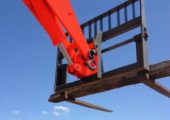 Lift hook by Manitou.