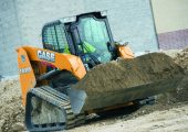 Case's TR310 Alpha Series compact track loader.