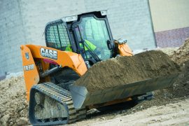 Case's TR310 Alpha Series compact track loader.