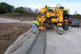 Gomaco's Next Generation slipform pavers.