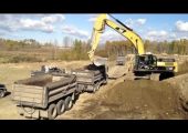 Video tips to optimize excavator loading