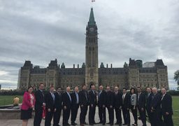 Members of CISC were recently on Parliament Hill meeting with federal politicans