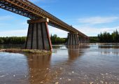 One of the longest Acrow design bridges in North America is going to be replaced this year. The project is part of upgrades to Highway 77 in northern British Columbia