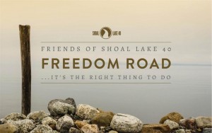 $30 million in government funding has been committed to build the Freedom Road that will connect the Shoal Lake No. 40 First Nation with the Manitoba Trans-Canada highway