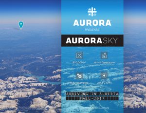 Aurora presents Aurora Sky (CNW Group/Aurora Cannabis Inc.)