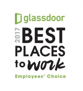 Glassdoor Best Places to Work in Canada 2017 (PRNewsFoto/Glassdoor)
