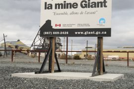 Giant Mine construction manage contract