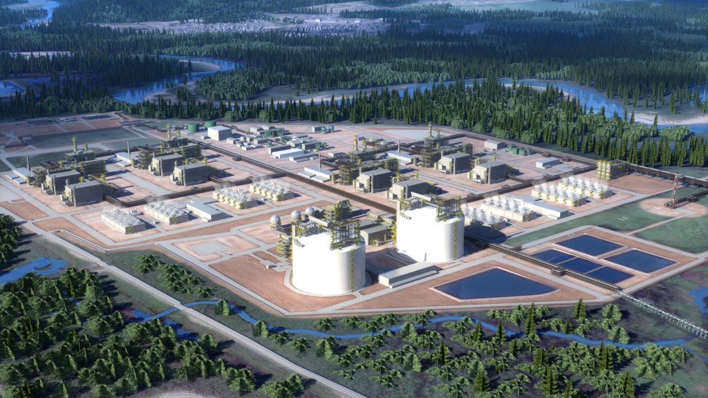 LNG Canada BC facility
