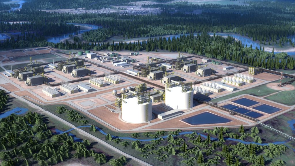 LNG Canada BC facility