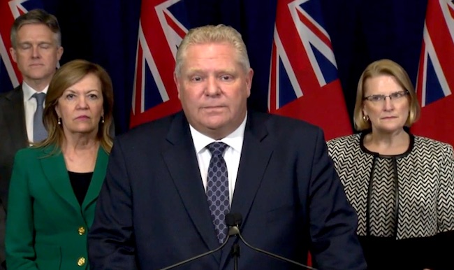 'No time for half measures': Ontario, Quebec order shutdown of non-essential businesses - On