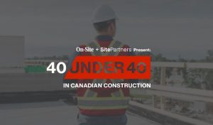 Nominations are now open for the 6th annual 40 Under 40 in Canadian Construction