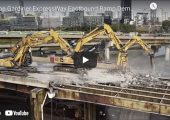 Priestly Demolition Video of Gardiner Expressway Ramp.