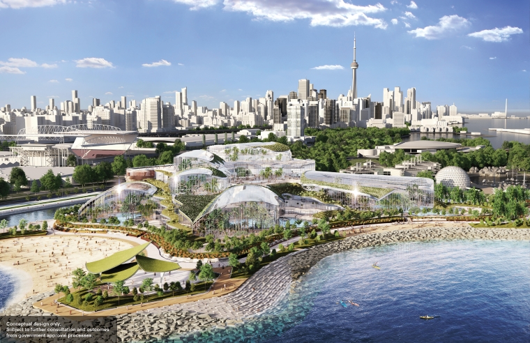 Toronto West Island Concept