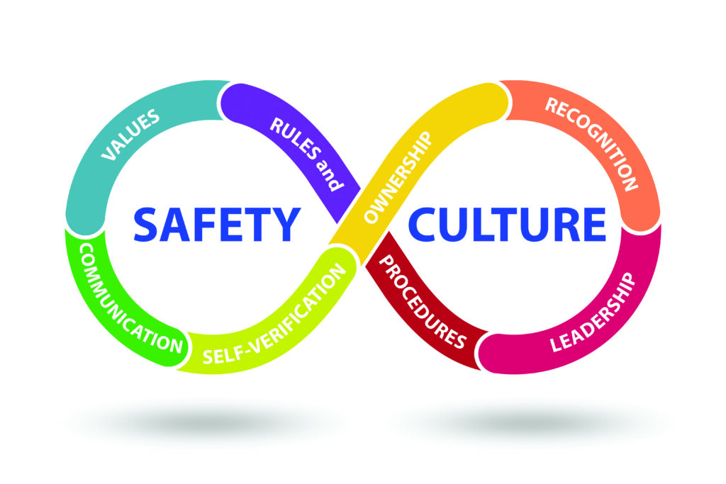 Image indicating components of Safety Culture.
