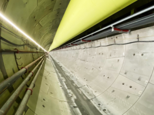 Eglinton Crosstown West tunnel.